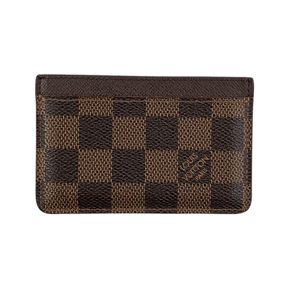 Louis Vuitton Damier Ebene Card Holder Wallet - Picture 2 of 5